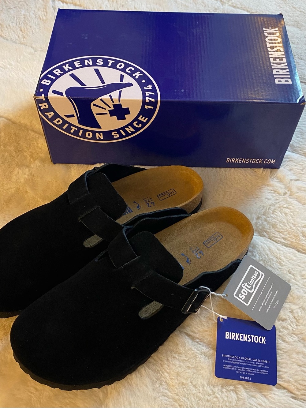 Birkenstock Boston Clogs Black